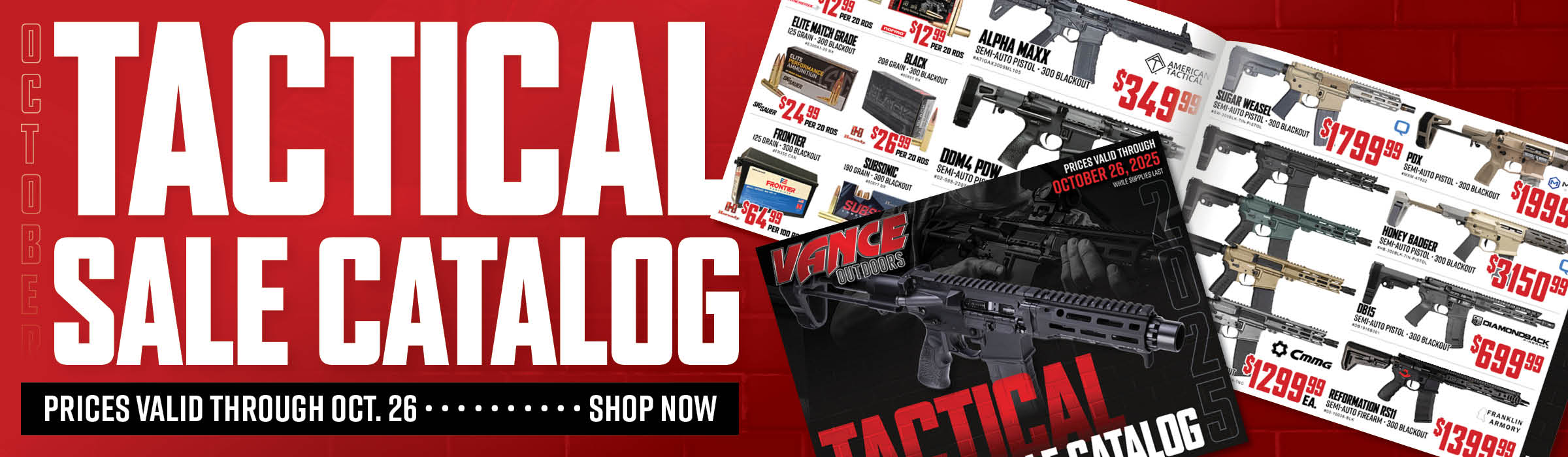 Tactical Sale Catalog